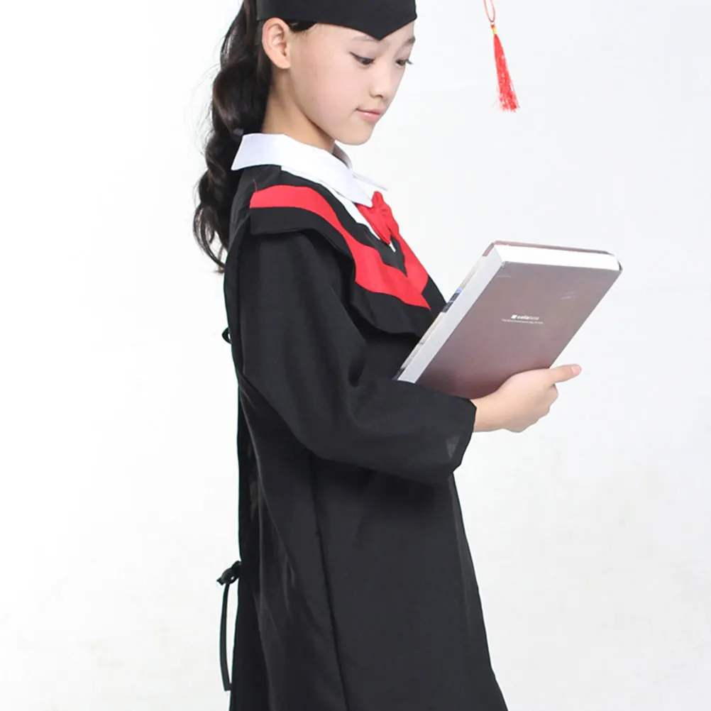 

1pc Kids Graduation Tassel Set Comfortable Breathable School Costume Accessories Celebrate Academic Graduation Gown Set Event