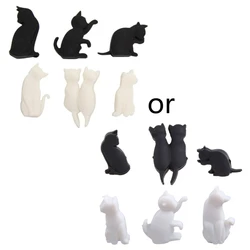 Wine Glass Markers 6pcs Drink Glass Identification Tag Cup Labels Signs Decor Accessory for Champagne Wind Cups Decor