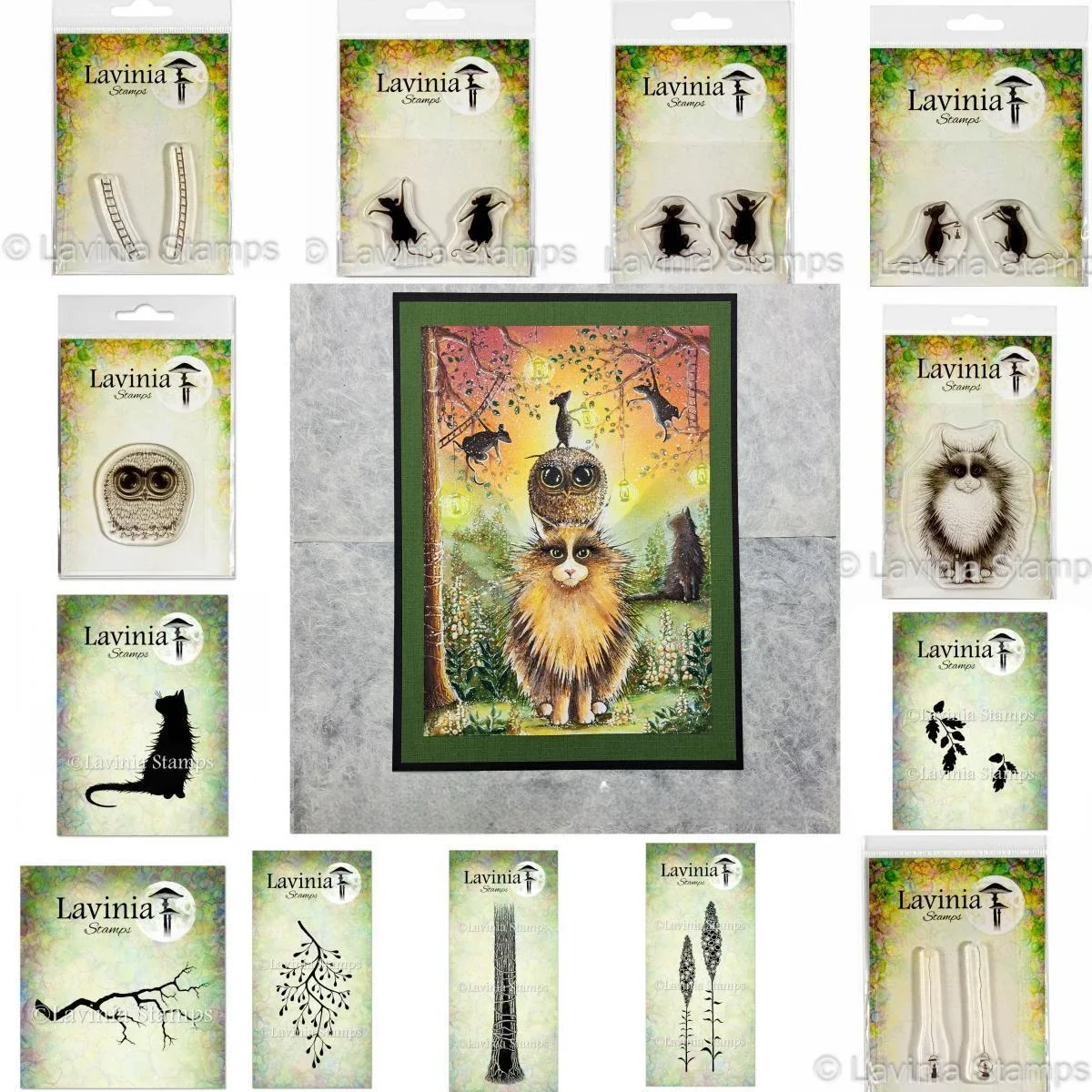 

Craft Clearance Cat and Mouse Clear Stamps for Scrapbooking Photo Album Decorative Embossing DIY Handmade Paper Cards Crafts