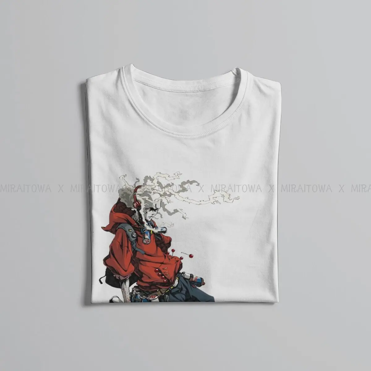 Afro Samurai TShirt For Male Gorillaz Virtual Band Clothing Novelty T Shirt Comfortable Printed Fluffy Creative Gift