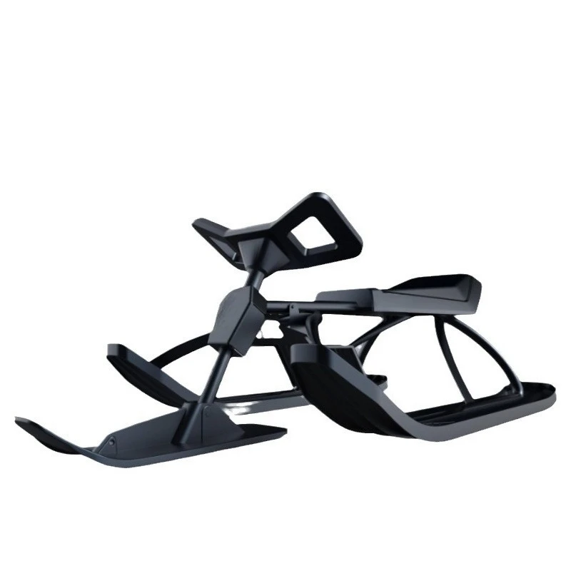 زلاجات على الجليد على الجليد للأطفال والكبار، مركبة ثلجية بمحرك، ركوب مجاني على الجليد #5