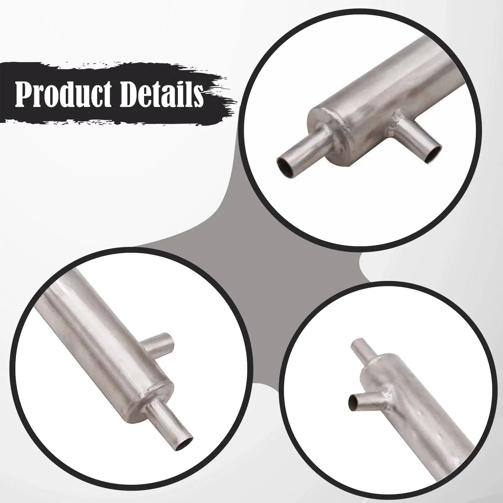 SS304 Brewery Cooler Distiller Condenser Double Layer Cooling Pipe 39cm Accessory for Home Brewing Distillation Setup