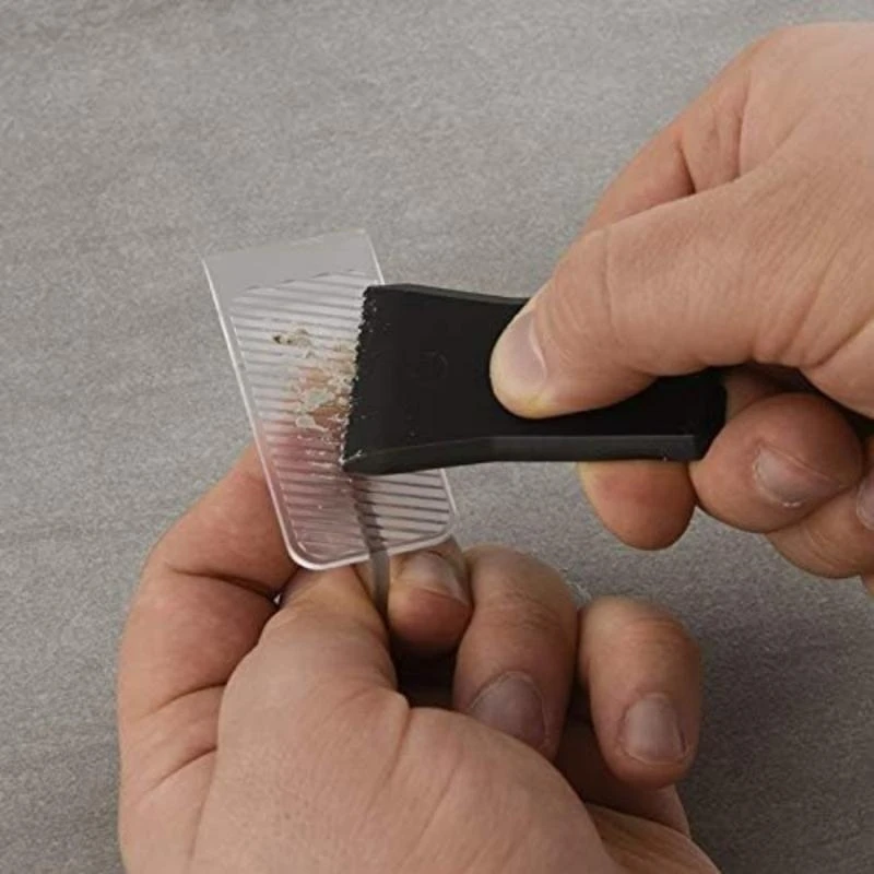 مجموعة إصلاح تشققات البلاط متعددة الألوان تتضمن قطعة قماش من ورق الصنفرة لمذيب الشمع