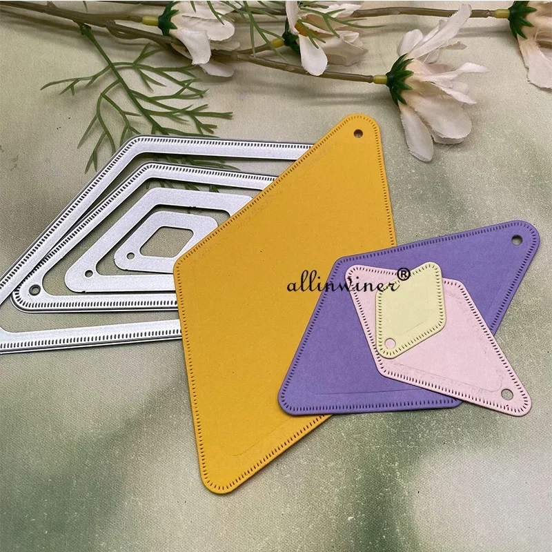 

Irregular label Metal Cutting Dies Stencils Die Cut for DIY Scrapbooking Album Paper Card Embossing