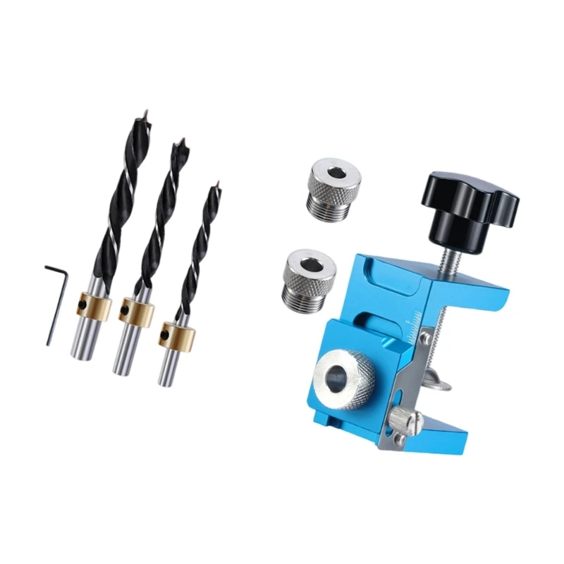 

Adjustable Positioner Drill Guide Locator Door Panel Installation Jig Easy Use