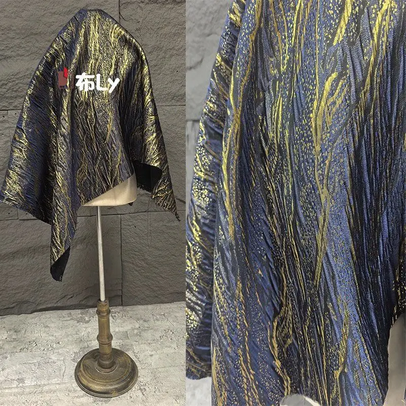 ancient-style3dgilded-brocade-fabric-retro-gold-shiny-texture-embossed-jacquard-luxury-designer-fabric-for-evening-dress-hanfu