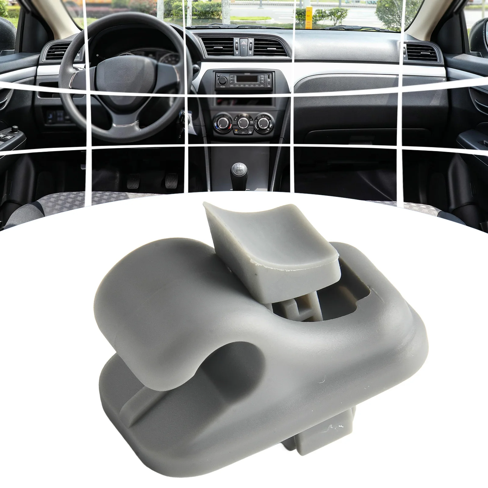 

As Shown Vanity Mirror Buckle Direct Replacement Practical Design Single Piece Included 84851-65D00 Easy Installation