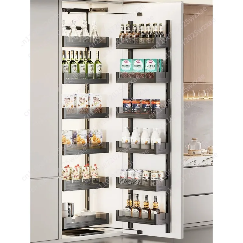Functional kitchen locker storage, storage basket unit, high-end pull-out locker