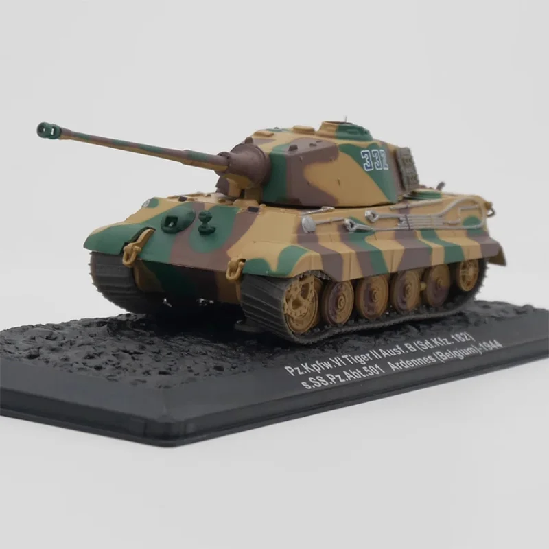 

Литье под давлением в масштабе 1:72 Ixo Pz.Kpfw VI Tiger II Ausf.B модель из сплава Танк готовый продукт серия имитации игрушки сувениры коллекция
