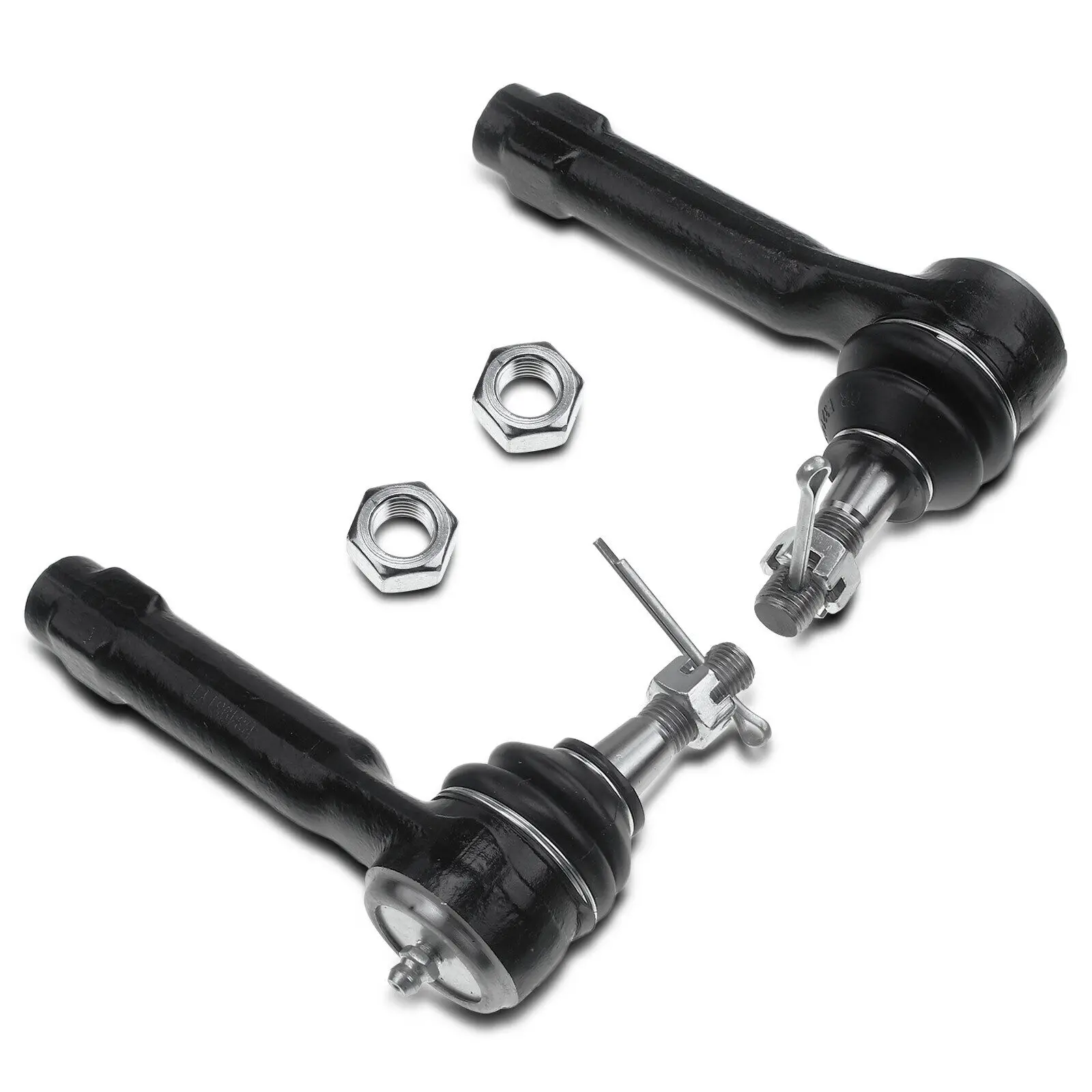 Set of 2 Steering Rack Outer Tie Rod Ends For CADILLAC ESCALADE CHEVROLET SUBURBAN GMC YUKON