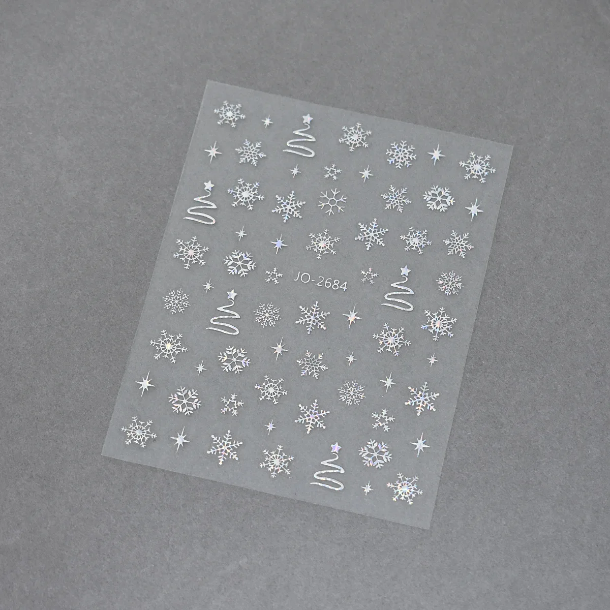 Autocollants 3D pour Nail Art, arbres de noël, étoiles dorées, flocons de neige, décalcomanies, décorations pour manucure