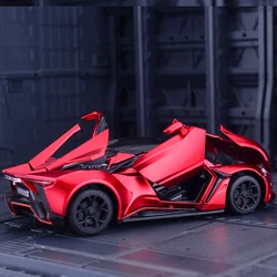 1:32 FENYR Hypersport Alloy Sports Car Model Diecast Metal Toy Vehicles Car Model Simulation Collection Childrens Toy Gift