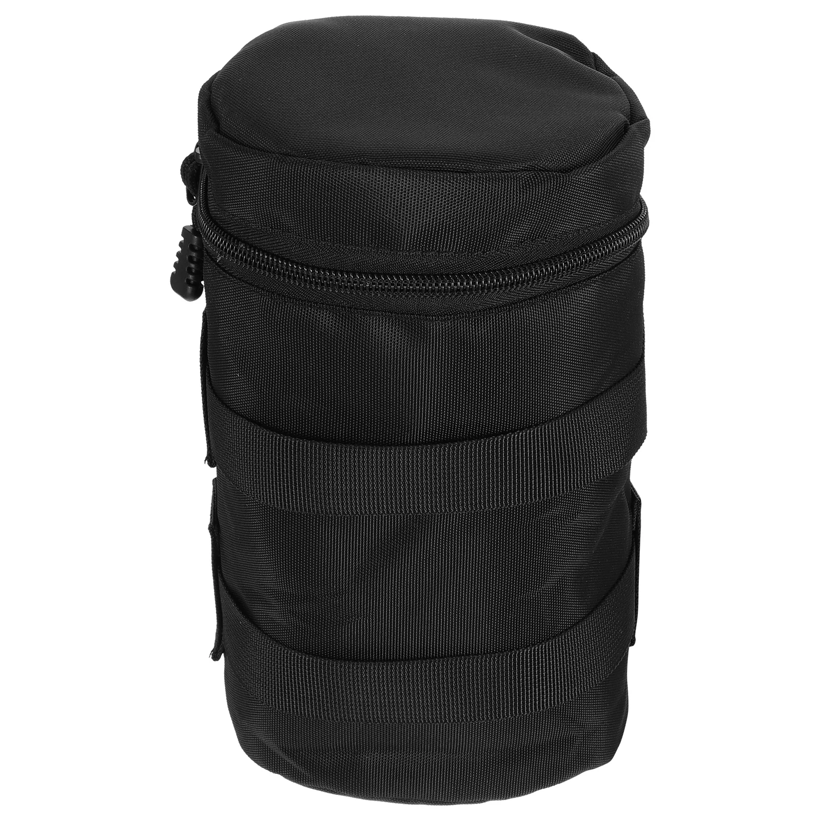 

Water Resistant Lens Bag Built in Sponge Zipper DSLR Camera Protective Case Pouch Nylon Lens Case Bag Storage Solution