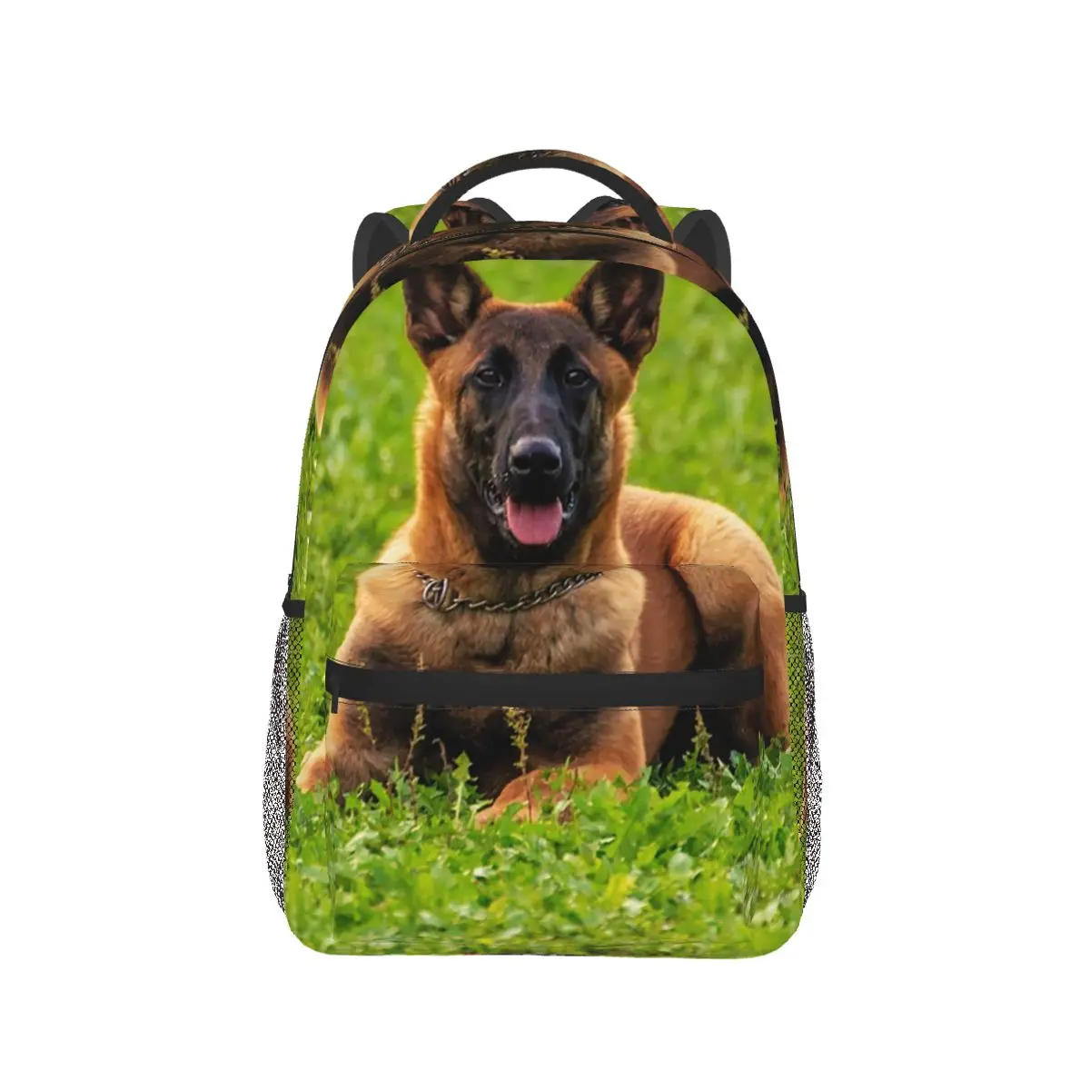Belgian Shepherd Dog Malinois Backpack Hot Sale Daypack Large Capacity Boys Girls BookBag School Bag Shoulder Bags for Men Women