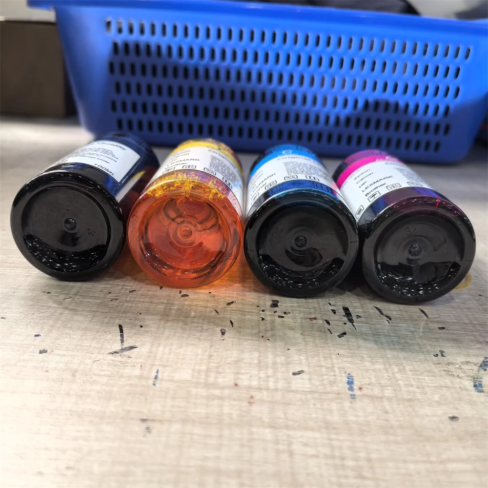 

100ml Refill Ink Kit for Canon HP Epson Brother Lexmark DELL Inkjet Printer CISS ink Cartridge Dye Ink 4 Colors dropshipping