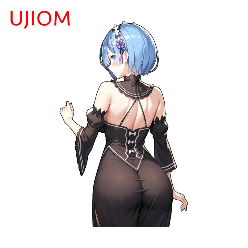 UJIOM Seductive Ass Rem Wall Sticker Premium Amusing Design Sunscreen Ingenious Adhesive Decal Adorable Game Room Decoration