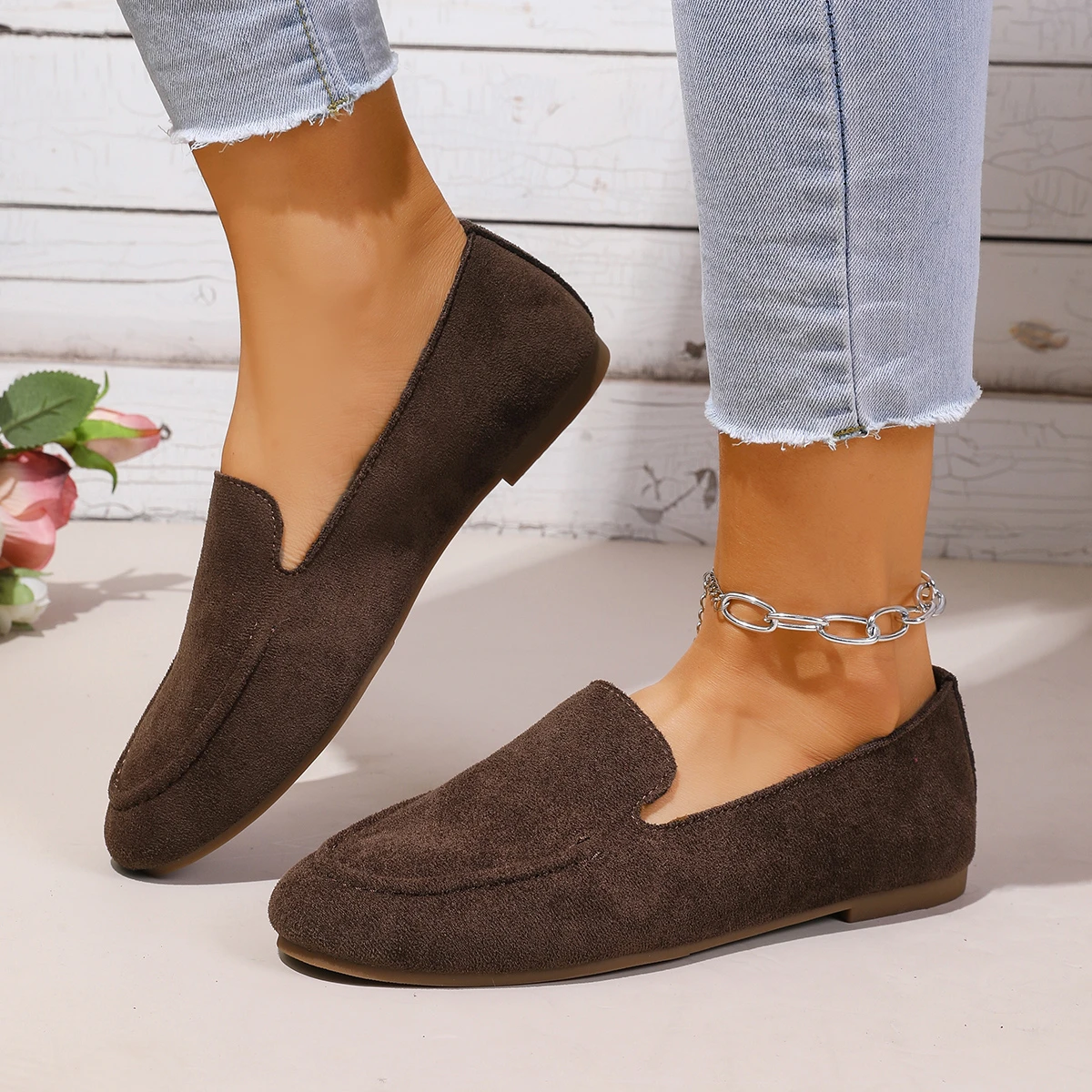 Frühling und Herbst Elegante und Sexy Leichte Lässige Flache Schuhe Modische Bestseller Neue Bequeme Damenschuhe – Detail 7