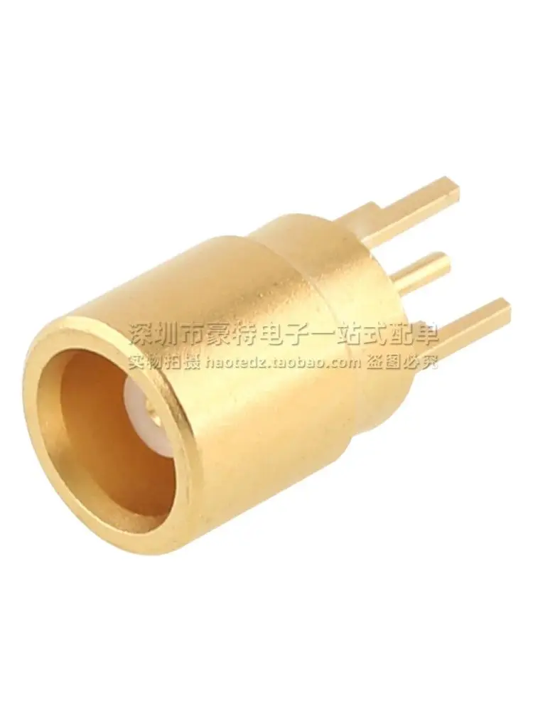 2pcs/ 82MCX-50-0-10/111 imported 50 ohm RF RF coaxial connector antenna socket SMB socket