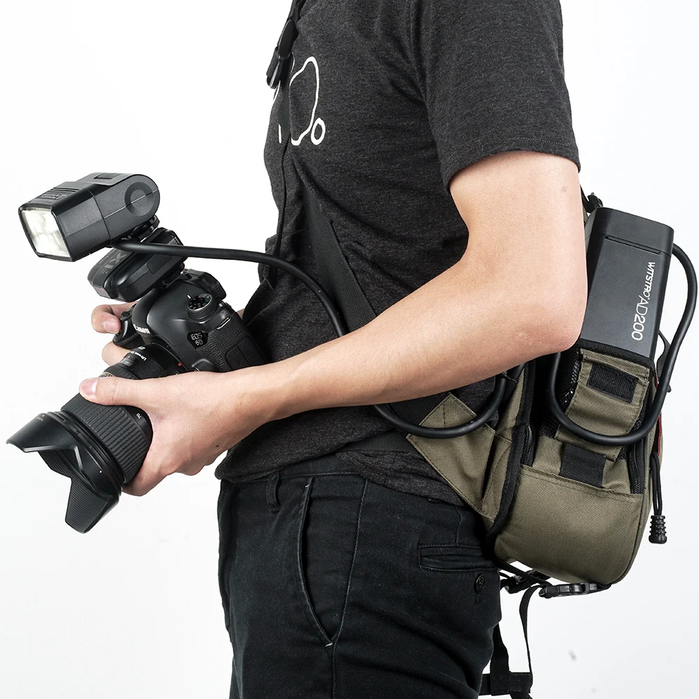 Godox EC200 EC200II AD200PROII AD200 Remote Separation Extension Head with Hot Shoe for Godox AD200 AD200PRO II Flash