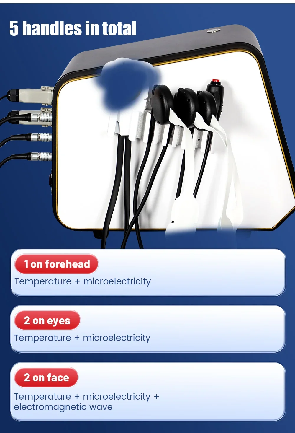 MYOslim EMS RF Elektromagnetisches Muskelbildung- und Hautstraffungsgerät, nicht-invasives Gesichtslifting, Faltenentfernung, Schönheitsgerät – Detail 7