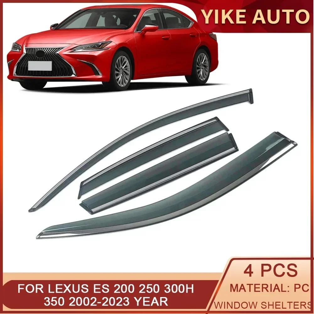 

Для LEXUS ES 250/300h/350 2006-2023 автомобильный солнцезащитный козырек от солнца и дождя, защитный чехол, наклейка на рамку, аксессуары