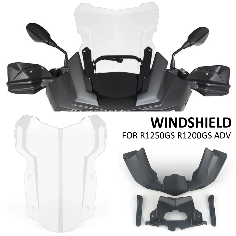 New Motorcycle Rally Rooster Head Windscreen Windshield Wind Deflector Spoiler Cover For BMW R1250GS R1200GS R 1250 1200 GS ADV