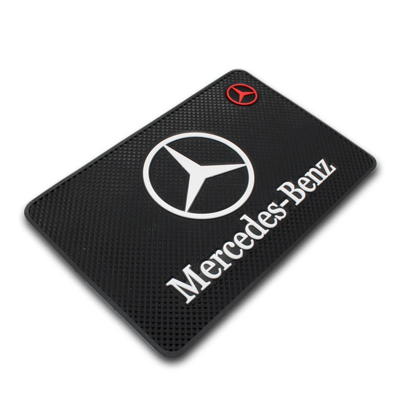 1pc Car Dashboard Sticky Anti-Slip Mat Phone Silicone Non-Slip Pad Decorative tools For Mercedes Benz AMG C E S-Class W212 CLA