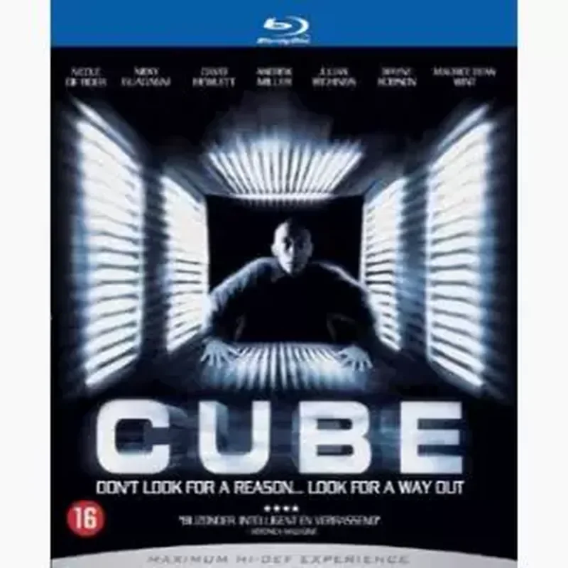 BD Blu-ray Movie Canadian Science Fiction Horror Panic Fang Different Dimensions Killing Formation Cube 1 Part 3 Disc Box