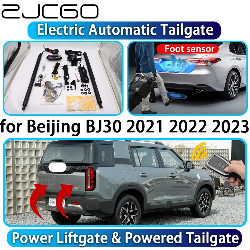

ZJCGO for Beijing BJ30 2021 2022 2023 OEM Automatic Power Liftgate Powered Tailgate Intelligent System Trunk Lift Control Kit