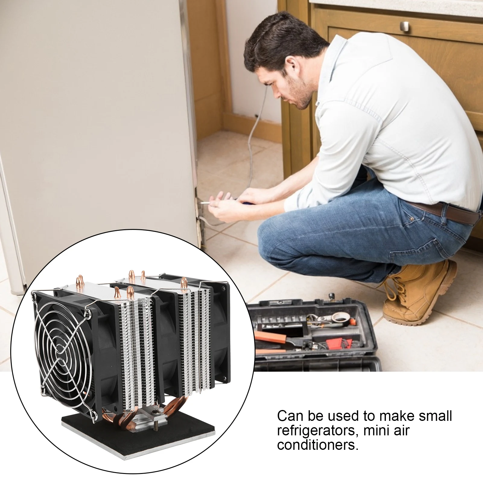 12715 12V 240W Thermoelectric Cooler Peltier Semiconductor Refrigeration Cooling System Cold Plate Cooler Cooling Plate