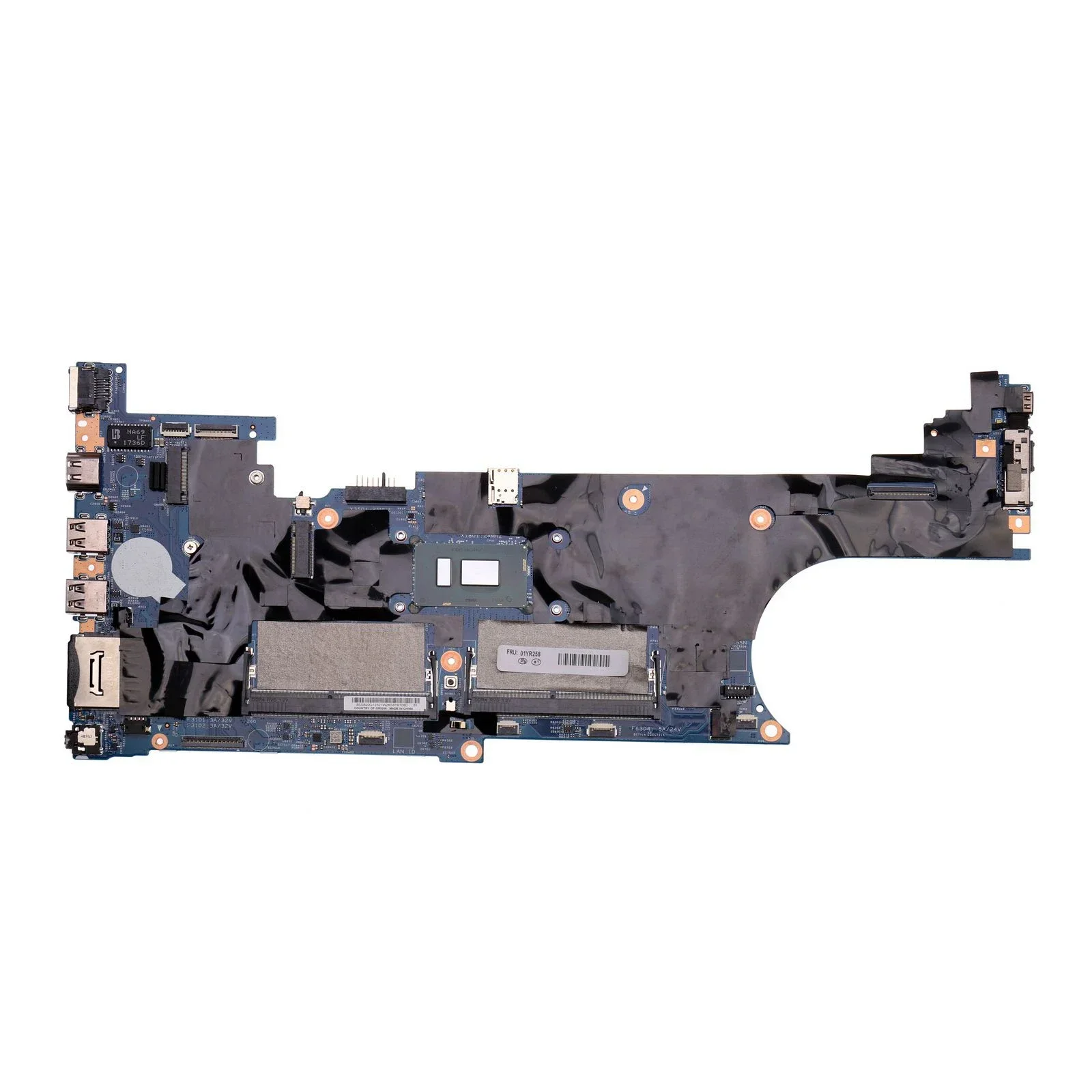 T580  Laptop Motherboard for  ThinkPad LTS-217812-1 FRU; 01YR250 CPU: i5-8350U DDR4