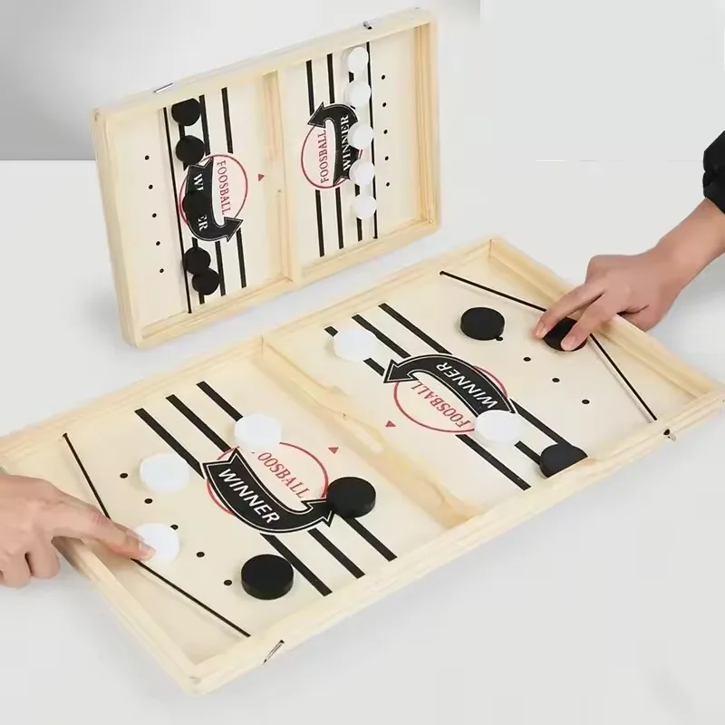 

Foosball Winner Games Table Hockey Game Catapult Chess Parent-child Interactive Toy Fast Sling Puck Board Game Toys For Children