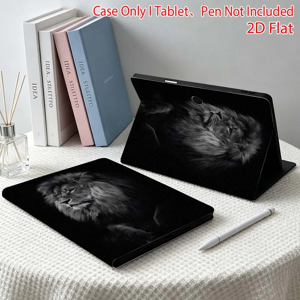 Black Lion Creative Soft For OPPO VIVO IQOO OnePlus Realme Pad 3 Pro 13 12.1 11.4 11 inch Pen Tray Tablet Case