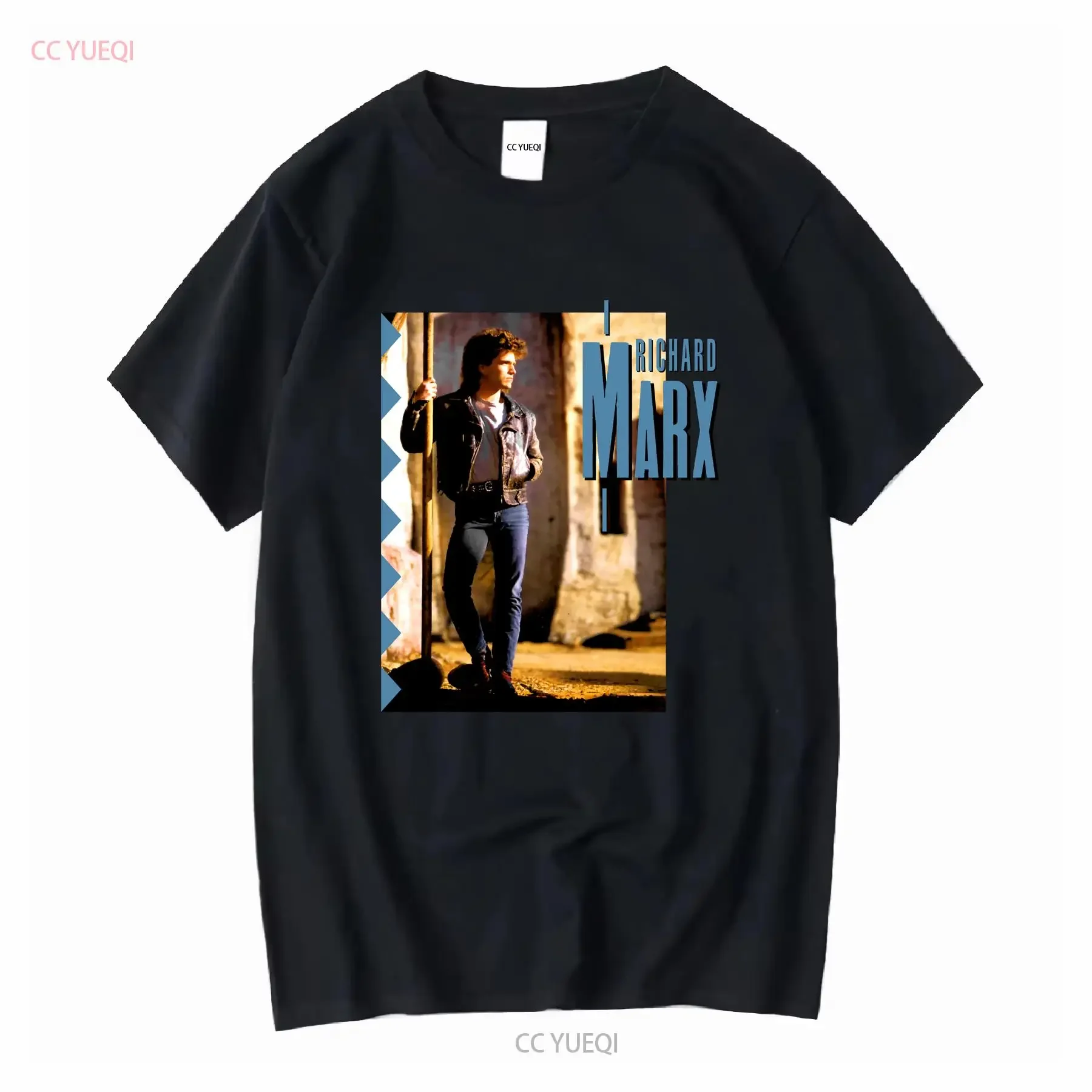 Vintage Richard Marx T shirt Repeat Offender World Tour 89 90 1989 Large long or short sleeves vintage Washed Slightly