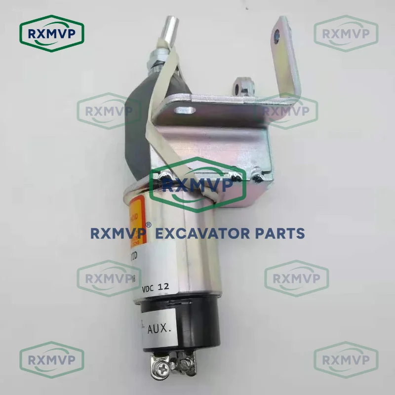 04159708 0415-9708 Stop Solenoid Valve 12V Fits Excavator FL912-913 Diesel Engine