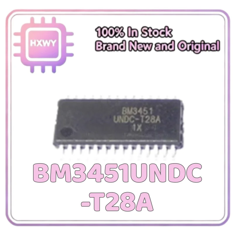 (10/50 pieces) BM3451UNDC-T28A SMD TSSOP-28 BM3451 Lithium Battery Protection Chip Brand New Original Fast Shipping