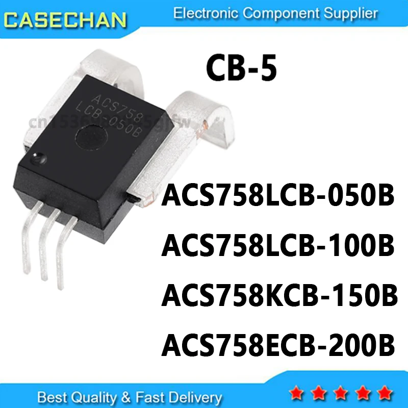1PCS New and Original ACS758LCB-050B-PFF-T 50A Sensor CB-5 ACS758LCB-050B ACS758LCB-100B ACS758KCB-150B ACS758ECB-200B