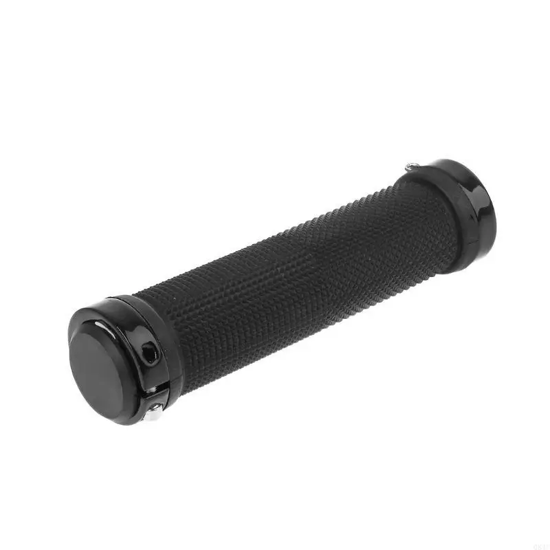 

Q84C 1 Pair Cycling Bike Handlebar Black Lock On Bicycle Handle Grips Road MTB BMX