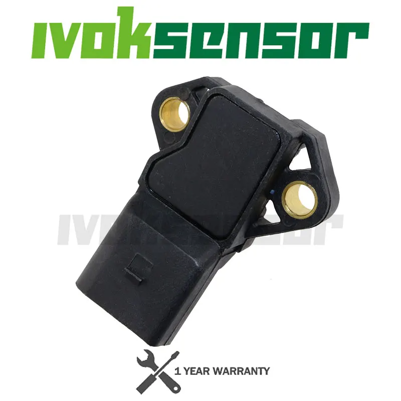 0281002401 038906051C Bar MAP Sensörü Emme Hava Takviye Basıncı Basınç Sensörü VW Beetle Golf Jetta Passat Touareg Tiguan CC 1.9
