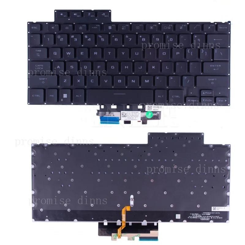 

Клавиатура M US с подсветкой для ASUS ROG Zephyrus G14 GA402 GA402RJ GA402RK 2022