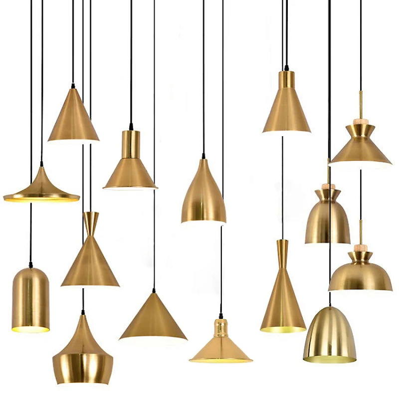 

Vintage Iron Chandelier, Gold Retro Ceiling Light for Dining Room/Restaurant, Classic Hanging Lamp Decorative Lighting