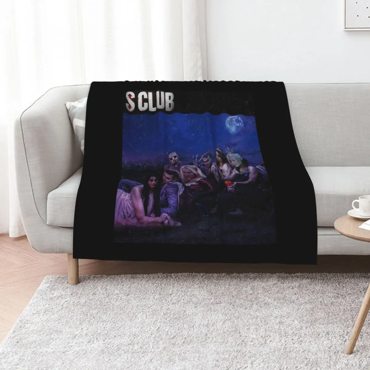 S Club Slayers - S Club 7 Throw Blanket Thermals For Travel Sofas funny gift Sleeping Bag Shaggy Heavy Blankets