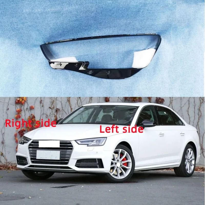 

Для Audi A4 B9 2016 2017 2018 2019 автомобильная фара, чехол для фары, сменный абажур, линза для фар, стекло