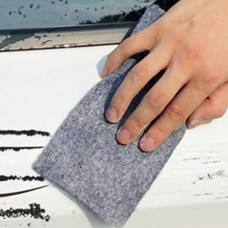 

Nano Sparkle Cloth 20X10CM Grey Nano Magic Cloth Scratch Remover Scratch Repair Water Polishing Car Scratches Repair Accessories
