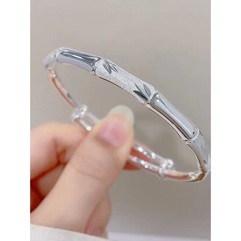 

Knot Bracelet Women, S999 Solid Silver Bangle, Youthful Style, Girlfriend On Valentine'S