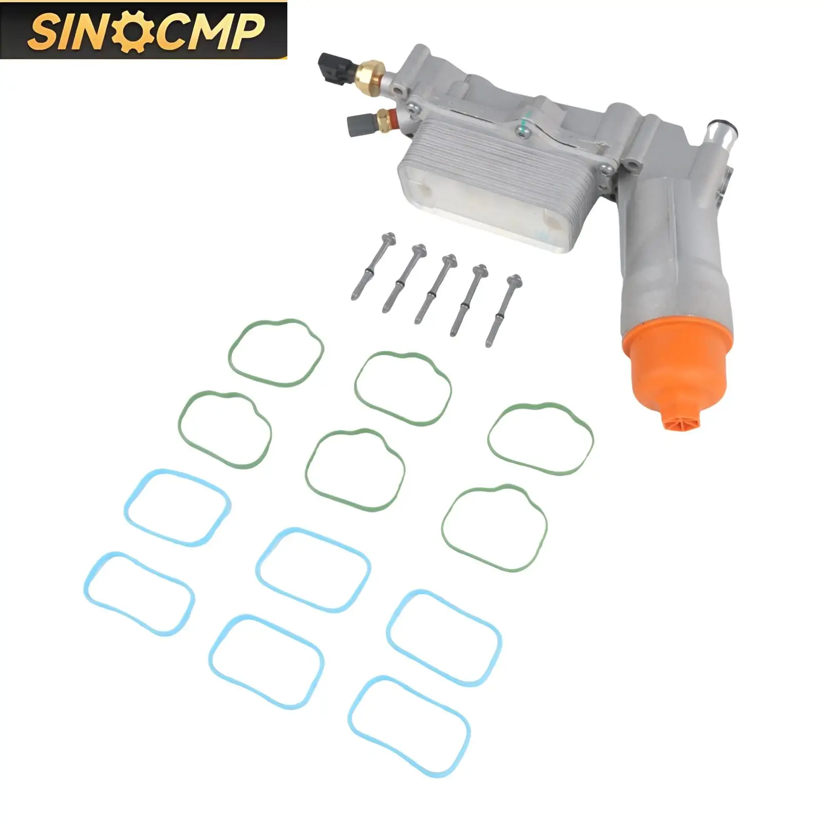 

Комплект корпуса масляного фильтра 184294AC 68105583AF 68310865AF для Jeep Wrangler JK 926-959-BK 2018 Комплект корпуса Dorman, детали 1 комплект