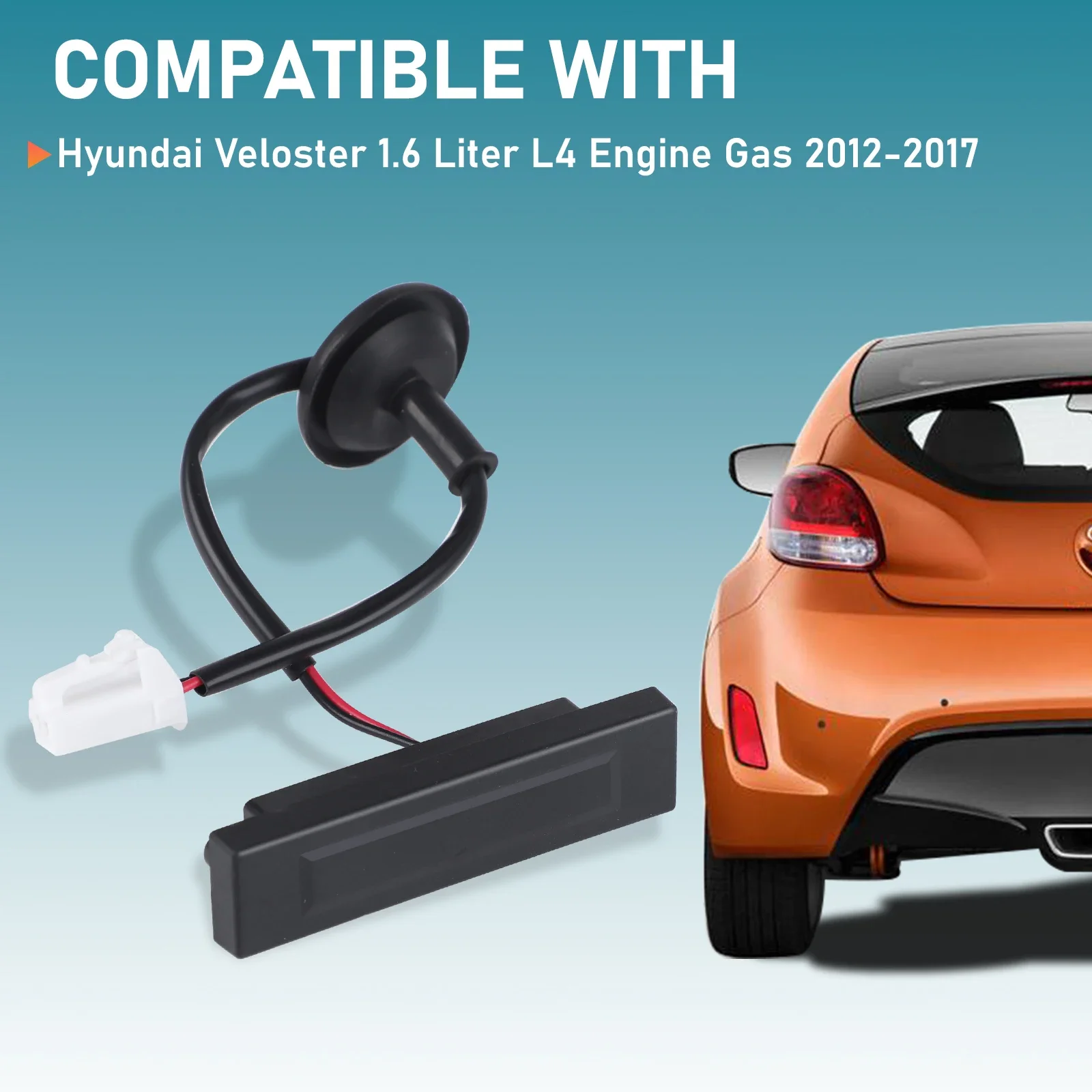 

For Hyundai Veloster 2012 2013 2014 2015-2017 Trunk Latch Rear Tailgate Door Handle Switch Opening Button 81260-2V000 812602V000