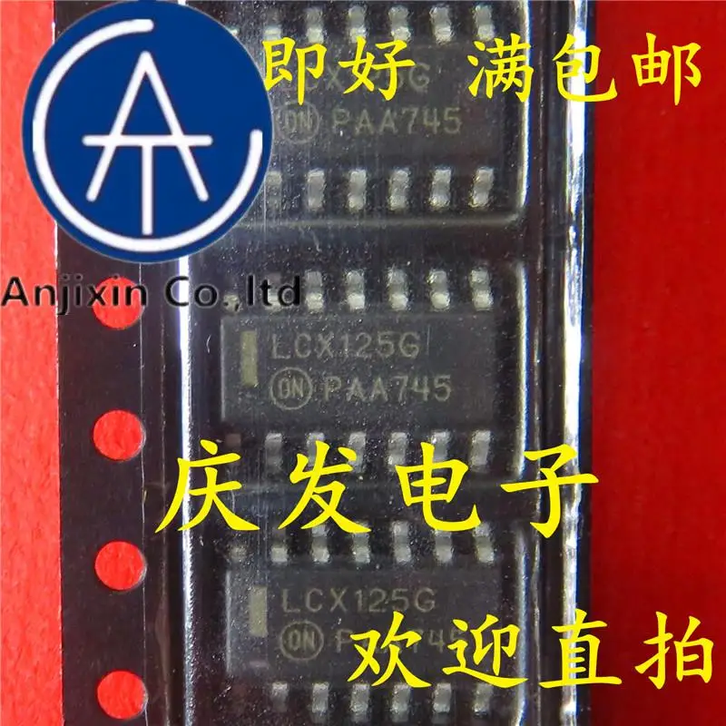 

10pcs 100% orginal new in stock MC74LCX125DR2G LCX125G SOP-14