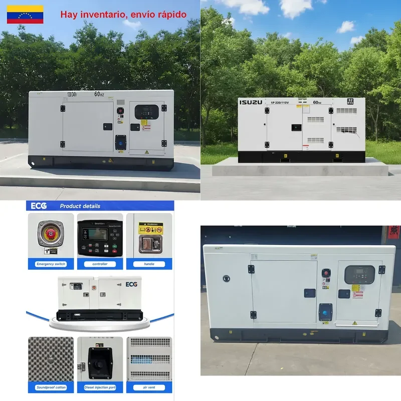 Power Industrial 20kw Three Phase Generator 20kVA Silent Type Heavy 50Hz 220V/380V 25KW 20KVA for Venezuela