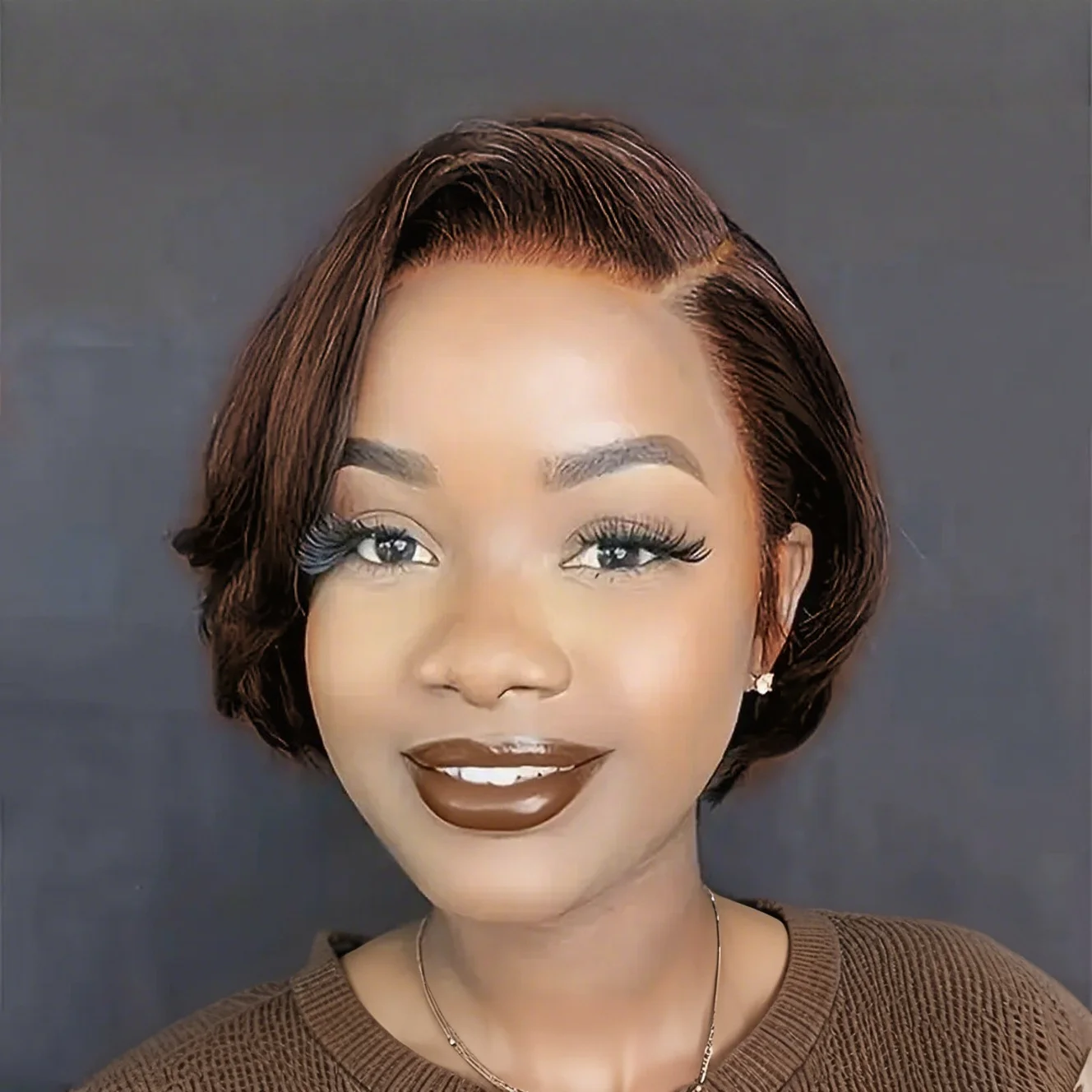 

Short Bob Pixie Cut Wig13x4 Lace Front wig Body wave Transparent Lace Front Human Hair Wigs For Women Preplucked Brazilian Hair